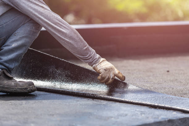 Professional Basement Waterproofing technician working in Clinton Township, MI